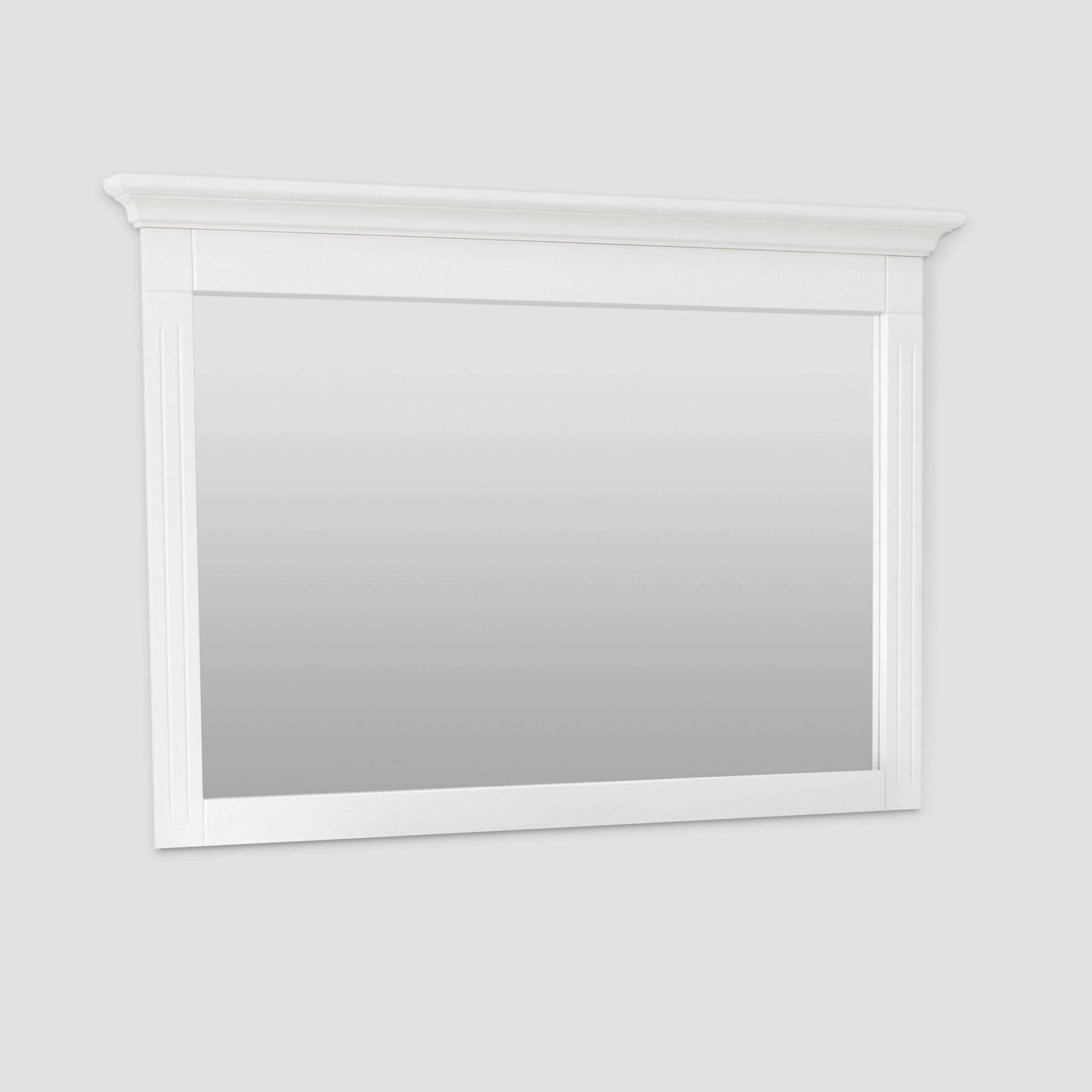 Skagen tükör tömör fából, előszobába és hálószobába